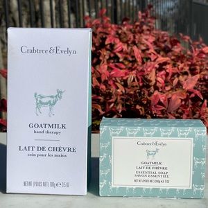 Crabtree & Evelyn Goatmilk Hand Therapy + Goatmilk  Soap